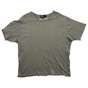 Men's Polo Sport Ralph Lauren Grey Casual VTG Streetwear T-Shirt 100% Cotton 2XL